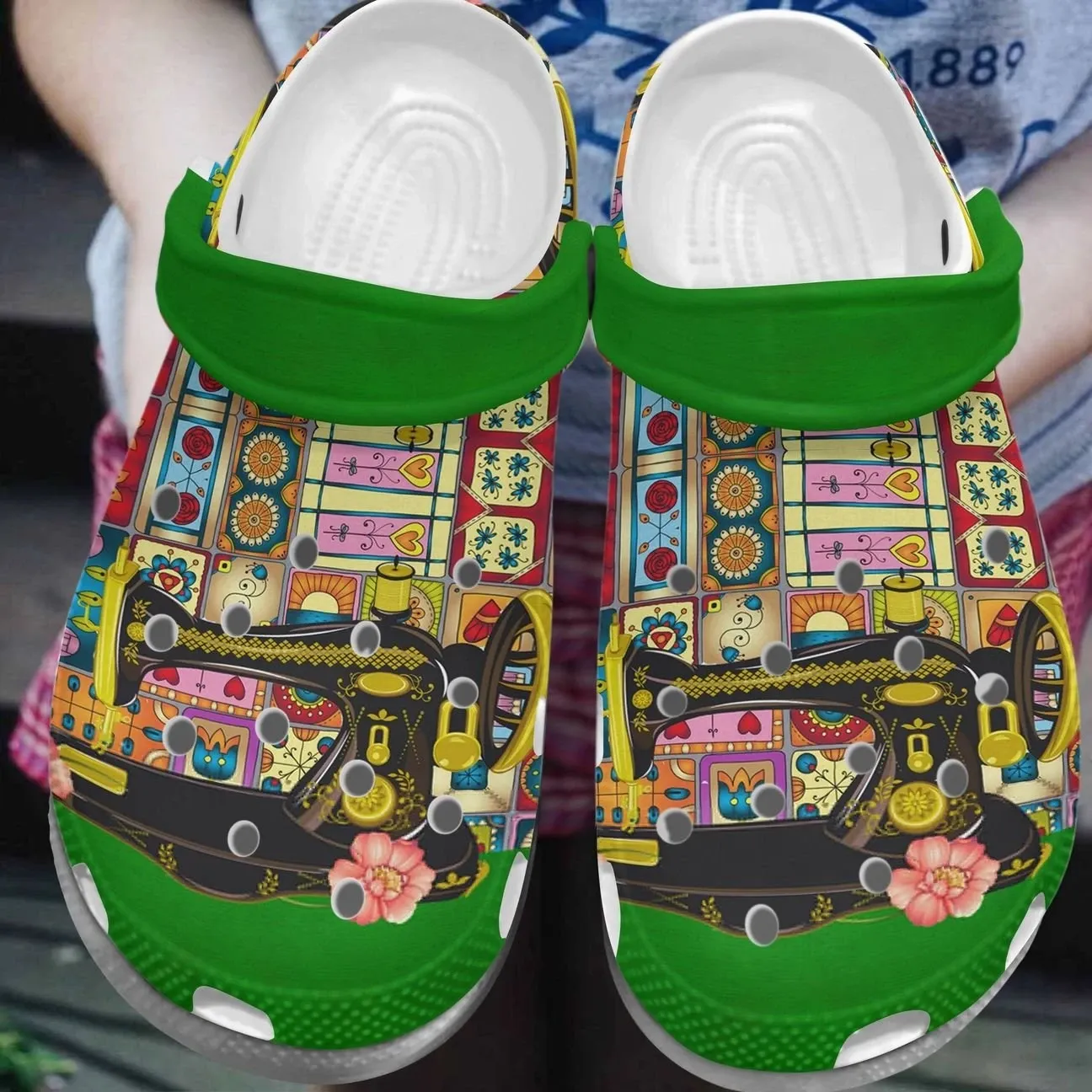Sewing Personalize Clog Custom Crocs Fashionstyle Comfortable For Women Men Kid Print 3D Sewing My Hobby Sewing Personalize Clog Custom Crocs Fashionstyle Comfortable For Women Men Kid Print 3D Sewing My Hobby