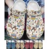 Sewing Personalize Clog Custom Crocs Fashionstyle Comfortable For Women Men Kid Print 3D Whitesole Sew On