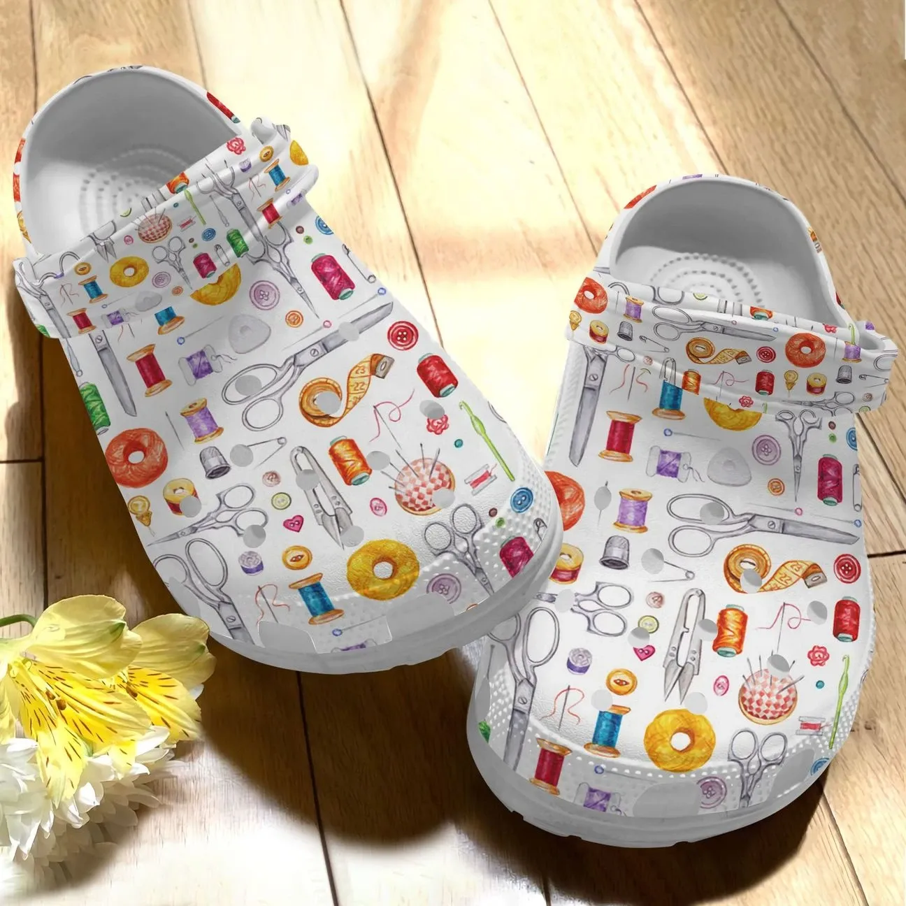 Sewing Personalize Clog Custom Crocs Fashionstyle Comfortable For Women Men Kid Print 3D Whitesole Sewing Lovers Sewing Personalize Clog Custom Crocs Fashionstyle Comfortable For Women Men Kid Print 3D Whitesole Sewing Lovers