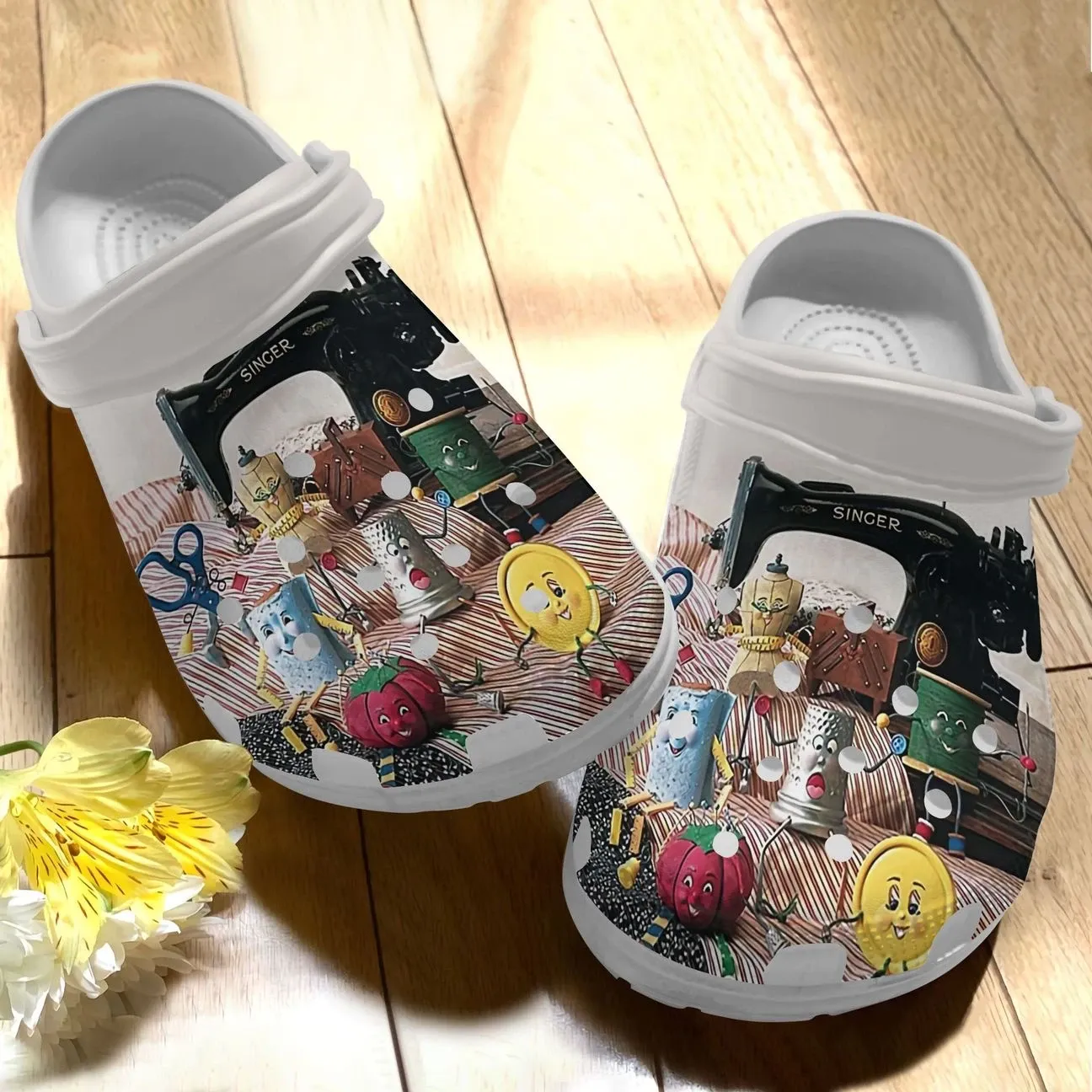 Sewing Personalize Clog Custom Crocs Fashionstyle Comfortable For Women Men Kid Print 3D Whitesole Sewing Room Sewing Personalize Clog Custom Crocs Fashionstyle Comfortable For Women Men Kid Print 3D Whitesole Sewing Room