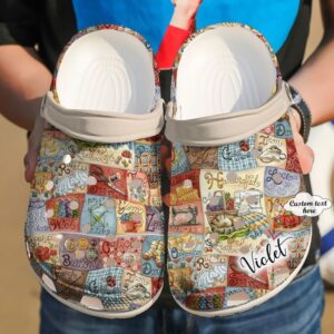 Sewing Personalized Alphabet Sku 2118 Crocs Crocband Clog Comfortable For Mens Womens Classic Clog Water Shoes