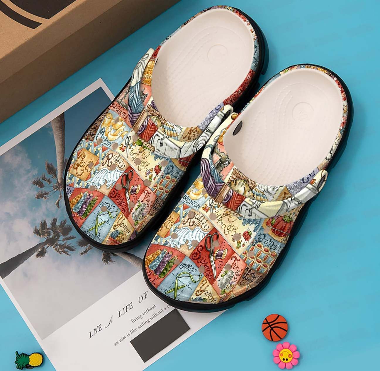 Sewing Personalized Clog Custom Crocs Comfortablefashion Style Comfortable For Women Men Kid Print 3D Alphabet Sewing Sewing Personalized Clog Custom Crocs Comfortablefashion Style Comfortable For Women Men Kid Print 3D Alphabet Sewing