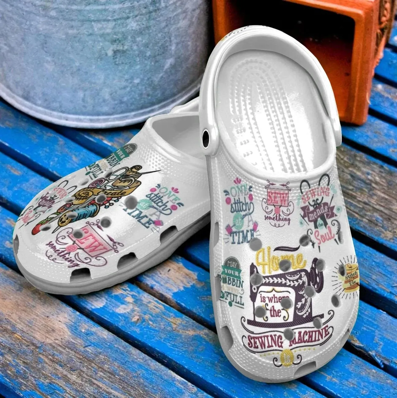 Sewing Personalized Clog Custom Crocs Comfortablefashion Style Comfortable For Women Men Kid Print 3D Sewing Lover Sewing Personalized Clog Custom Crocs Comfortablefashion Style Comfortable For Women Men Kid Print 3D Sewing Lover