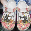 Sewing Personalized Crocs Clog Classic Clog Whitesole Vintage Sewing Room Shoes