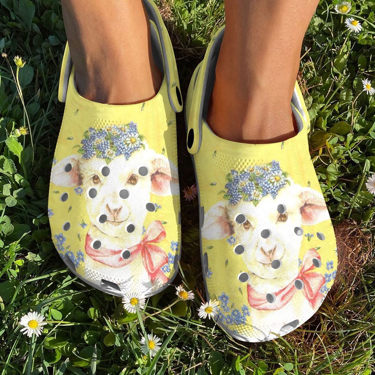Sheep Personalized Clog Custom Crocs Comfortablefashion Style Comfortable For Women Men Kid Print 3D Floral Sheep Sheep Personalized Clog Custom Crocs Comfortablefashion Style Comfortable For Women Men Kid Print 3D Floral Sheep
