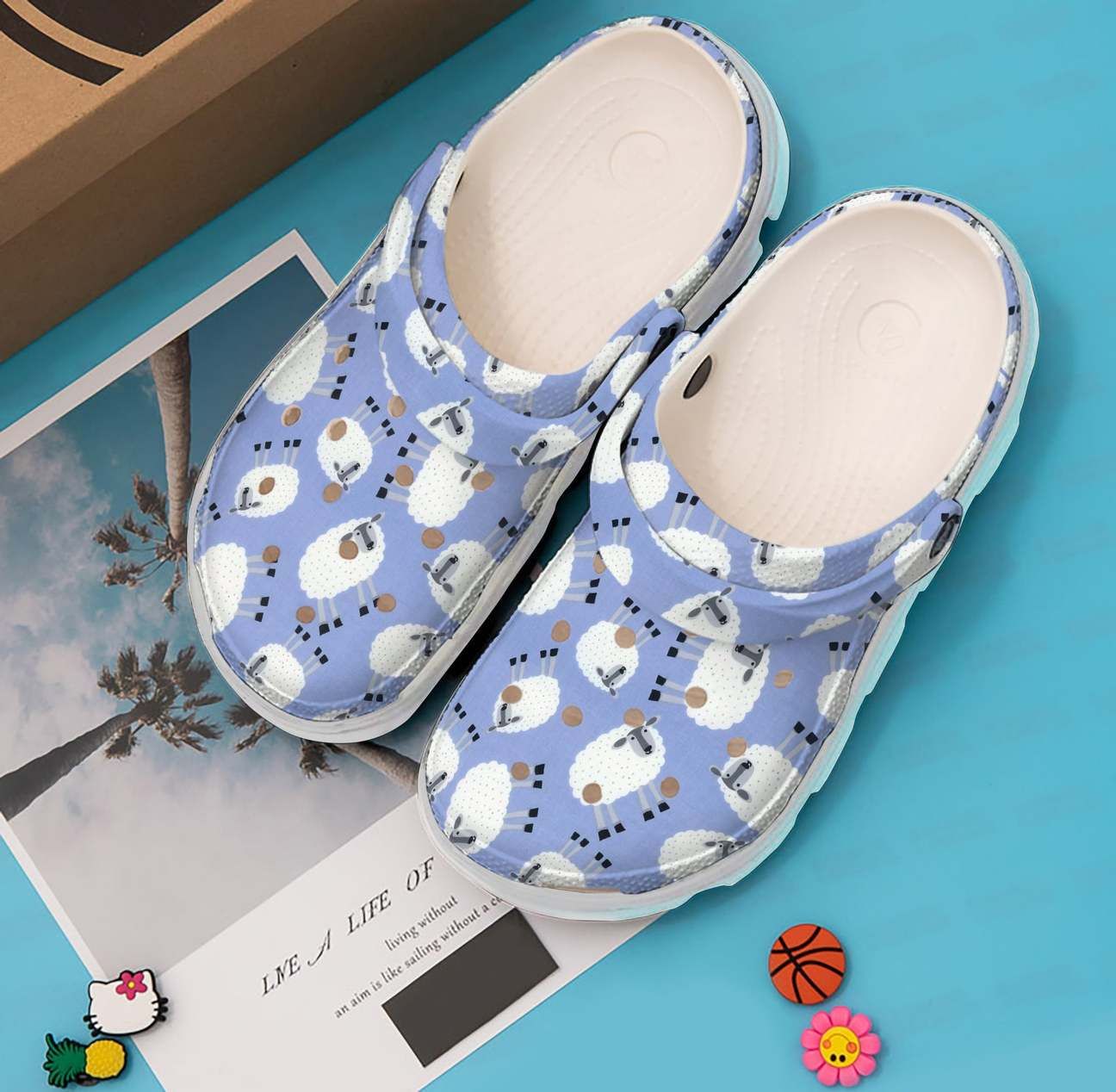 Sheep Personalized Clog Custom Crocs Comfortablefashion Style Comfortable For Women Men Kid Print 3D Lovely Sheep Sheep Personalized Clog Custom Crocs Comfortablefashion Style Comfortable For Women Men Kid Print 3D Lovely Sheep
