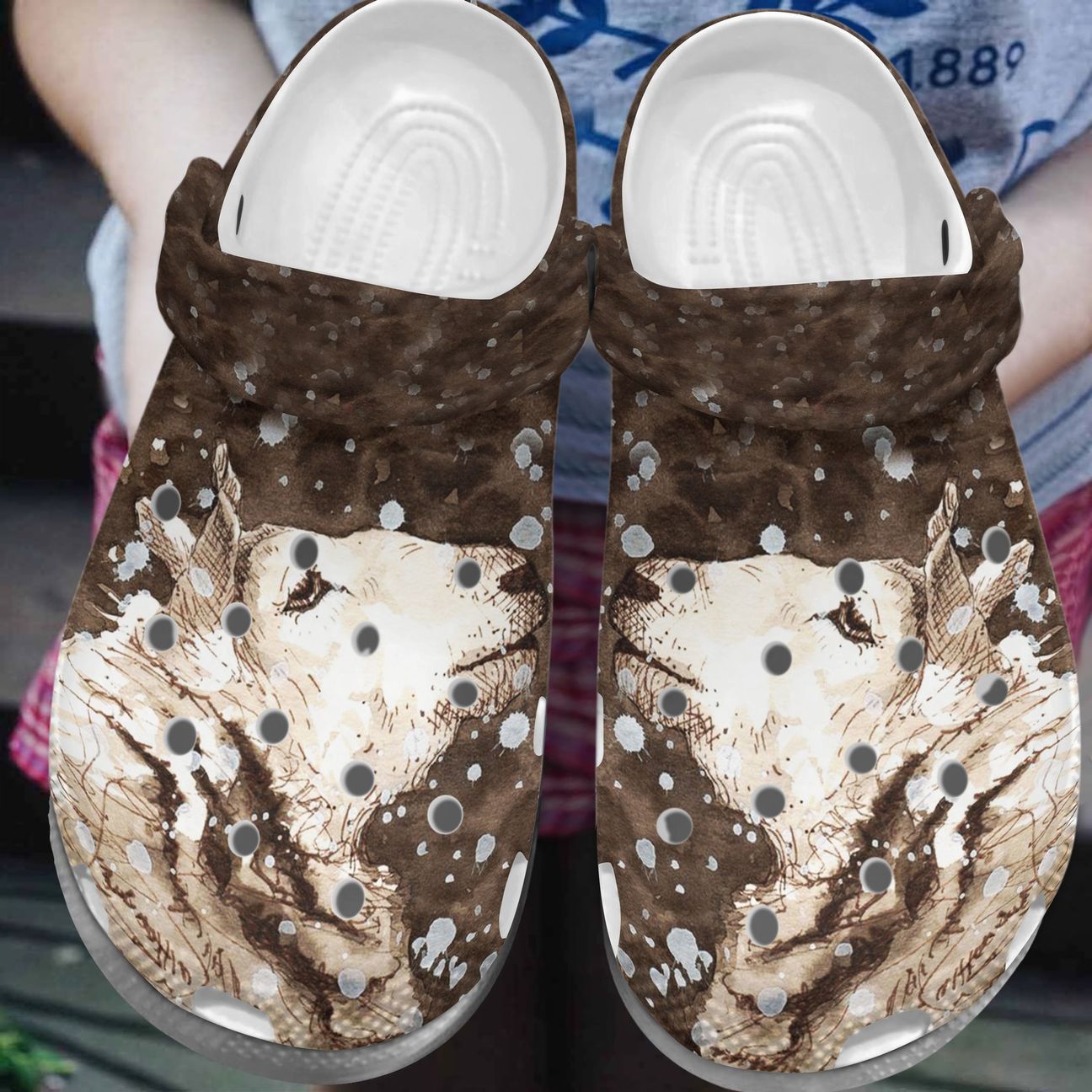 Sheep Personalized Clog Custom Crocs Comfortablefashion Style Comfortable For Women Men Kid Print 3D Snowy Day Sheep Personalized Clog Custom Crocs Comfortablefashion Style Comfortable For Women Men Kid Print 3D Snowy Day