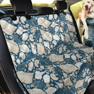 Shell Polynesian Pattern Car Back Seat Cover Dog Car Seat Covers - 7001d2ae9c09