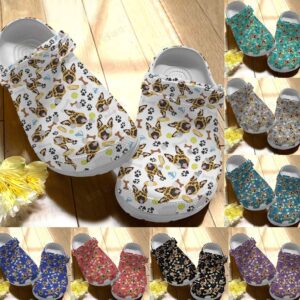 Shepherd Crocs Clog Classic Clog Whitesole Smiling Shepherd Shoes