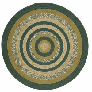 Sherwood Jute Braided Round Carpet Floor Rug Living Room Bedroom Decor Round Area Rug Carpet