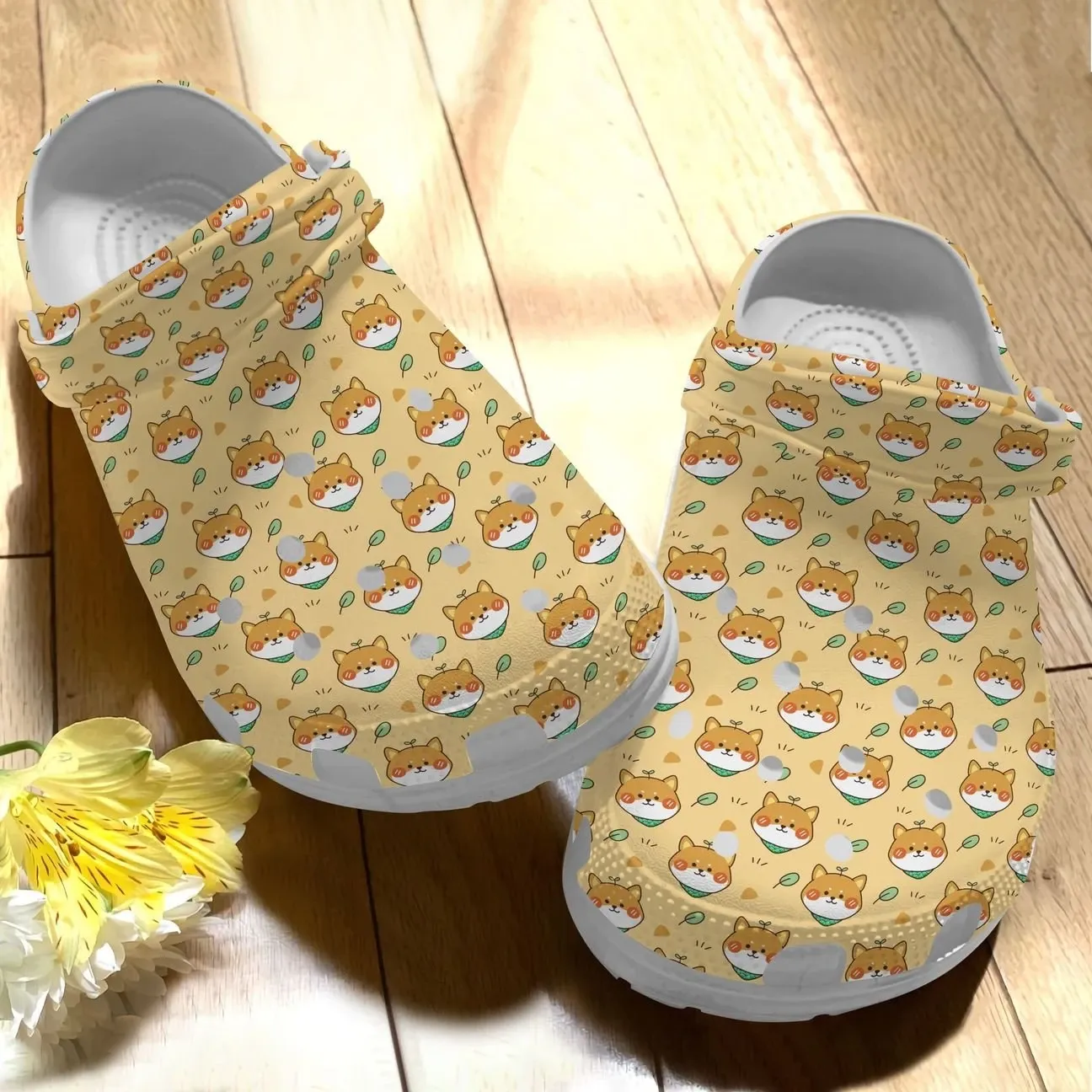 Shiba Personalize Clog Custom Crocs Fashionstyle Comfortable For Women Men Kid Print 3D Cute Shiba Shiba Personalize Clog Custom Crocs Fashionstyle Comfortable For Women Men Kid Print 3D Cute Shiba
