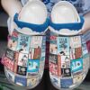 Skiing Personalized Clog Custom Crocs Comfortablefashion Style Comfortable For Women Men Kid Print 3D Quilt Pattern