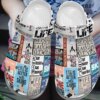 Skiing Personalized Clog Custom Crocs Comfortablefashion Style Comfortable For Women Men Kid Print 3D Skiing Collection