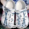 Skiing Personalized Winter Go Sku 2149 Crocs Crocband Clog Comfortable For Mens Womens Classic Clog Water Shoes
