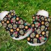 Skull Collection Crocs Clog Classic Clogs Shoes