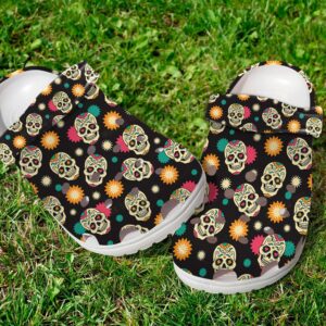 Skull Collection Crocs Clog Classic Clogs Shoes