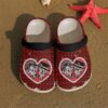 Skull Couple V2 Sku 2155 Crocs Crocband Clog Comfortable For Mens Womens Classic Clog Water Shoes