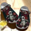 Skull Crocs Clog Classic Clog Charming Skull Shoes