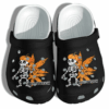 Skull High Tattoo Weed Shoes Clog – Happy Halloween Crocs Clog Crocband Clog Birthday Gift For Man Woman
