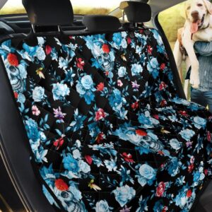 Skull Lover Pattern Car Back Seat Cover Dog Car Seat Covers - 031cb30b2411