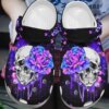 Skull Personalize Clog Custom Crocs Fashionstyle Comfortable For Women Men Kid Print 3D Dreamy Skull