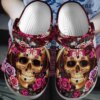 Skull Personalize Clog Custom Crocs Fashionstyle Comfortable For Women Men Kid Print 3D Mysterious Skull