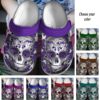 Skull Personalized Clog Custom Crocs Comfortablefashion Style Comfortable For Women Men Kid Print 3D Awesome Skull