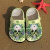 Skull Personalized Clog Custom Crocs Comfortablefashion Style Comfortable For Women Men Kid Print 3D In The Skull