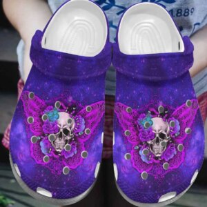 Skull Personalized Clog Custom Crocs Comfortablefashion Style Comfortable For Women Men Kid Print 3D Mystery