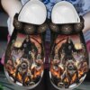 Skull Personalized Clog Custom Crocs Comfortablefashion Style Comfortable For Women Men Kid Print 3D Pitbull Skull