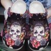 Skull Personalized Clog Custom Crocs Comfortablefashion Style Comfortable For Women Men Kid Print 3D Queen Skull