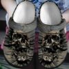 Skull Personalized Clog Custom Crocs Comfortablefashion Style Comfortable For Women Men Kid Print 3D Screaming Skull