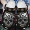 Skull Personalized Clog Custom Crocs Comfortablefashion Style Comfortable For Women Men Kid Print 3D Skull King