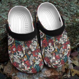 Skull Personalized Clog Custom Crocs Comfortablefashion Style Comfortable For Women Men Kid Print 3D Tequila Skull