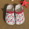 Skull Xmas Sku 2207 Crocs Crocband Clog Comfortable For Mens Womens Classic Clog Water Shoes