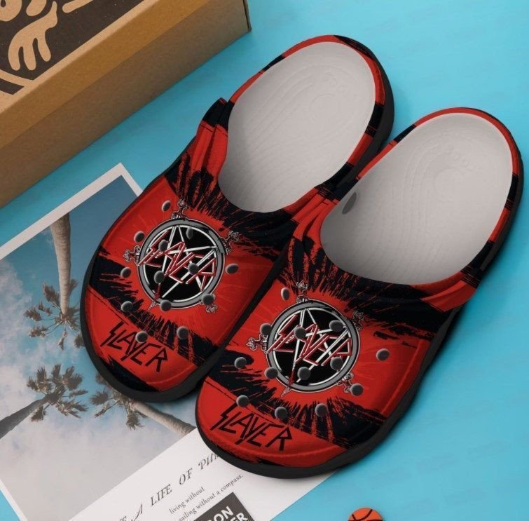 Slayer Crocs Clog Clog Shoes Crocs Clog For Mens And Womens Slayer Crocs Clog Clog Shoes Crocs Clog For Mens And Womens
