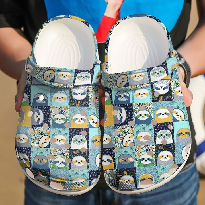 Sloth Adorable Sloths Sku 2209 Crocs Crocband Clog Comfortable For Mens Womens Classic Clog Water Shoes Sloth Adorable Sloths Sku 2209 Crocs Crocband Clog Comfortable For Mens Womens Classic Clog Water Shoes