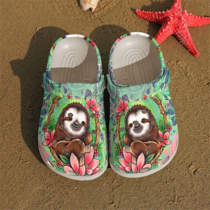 Sloth Cute Sku 2211 Crocs Crocband Clog Comfortable For Mens Womens Classic Clog Water Shoes Sloth Cute Sku 2211 Crocs Crocband Clog Comfortable For Mens Womens Classic Clog Water Shoes