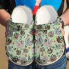 Sloth Hanging Sku 2215 Crocs Crocband Clog Comfortable For Mens Womens Classic Clog Water Shoes