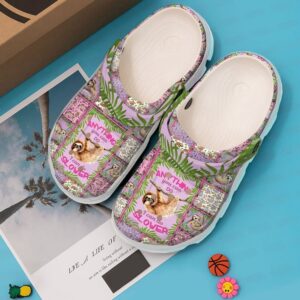 Sloth I Can Do Slower Sku 2239 Crocs Crocband Clog Comfortable For Mens Womens Classic Clog Water Shoes
