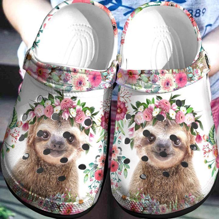 Sloth Personalize Clog Custom Crocs Clog On Sandal Fashion Style Comfortable For Women Men Kid Sloth Personalize Clog Custom Crocs Clog On Sandal Fashion Style Comfortable For Women Men Kid