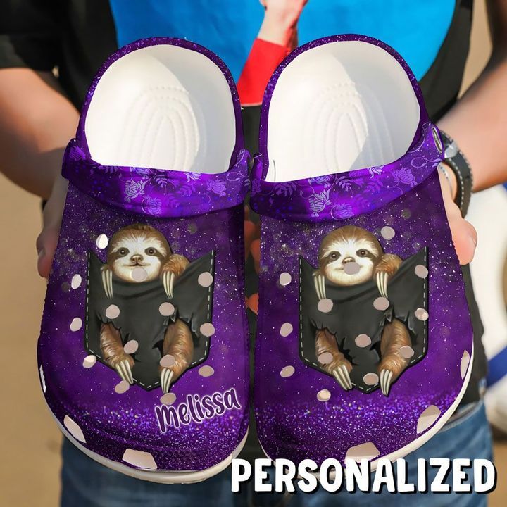 Sloth Personalized Baby In Pocket Sku 2221 Crocs Crocband Clog Comfortable For Mens Womens Classic Clog Water Shoes Sloth Personalized Baby In Pocket Sku 2221 Crocs Crocband Clog Comfortable For Mens Womens Classic Clog Water Shoes