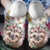 Sloth Personalized Clog Custom Crocs Clog Comfortablefashion Style Comfortable Kid Print 3D Sloth Smile For Mens And Womens