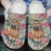 Sloth Personalized Clog Custom Crocs Comfortablefashion Style Comfortable For Women Men Kid Print 3D Beautiful Sloth