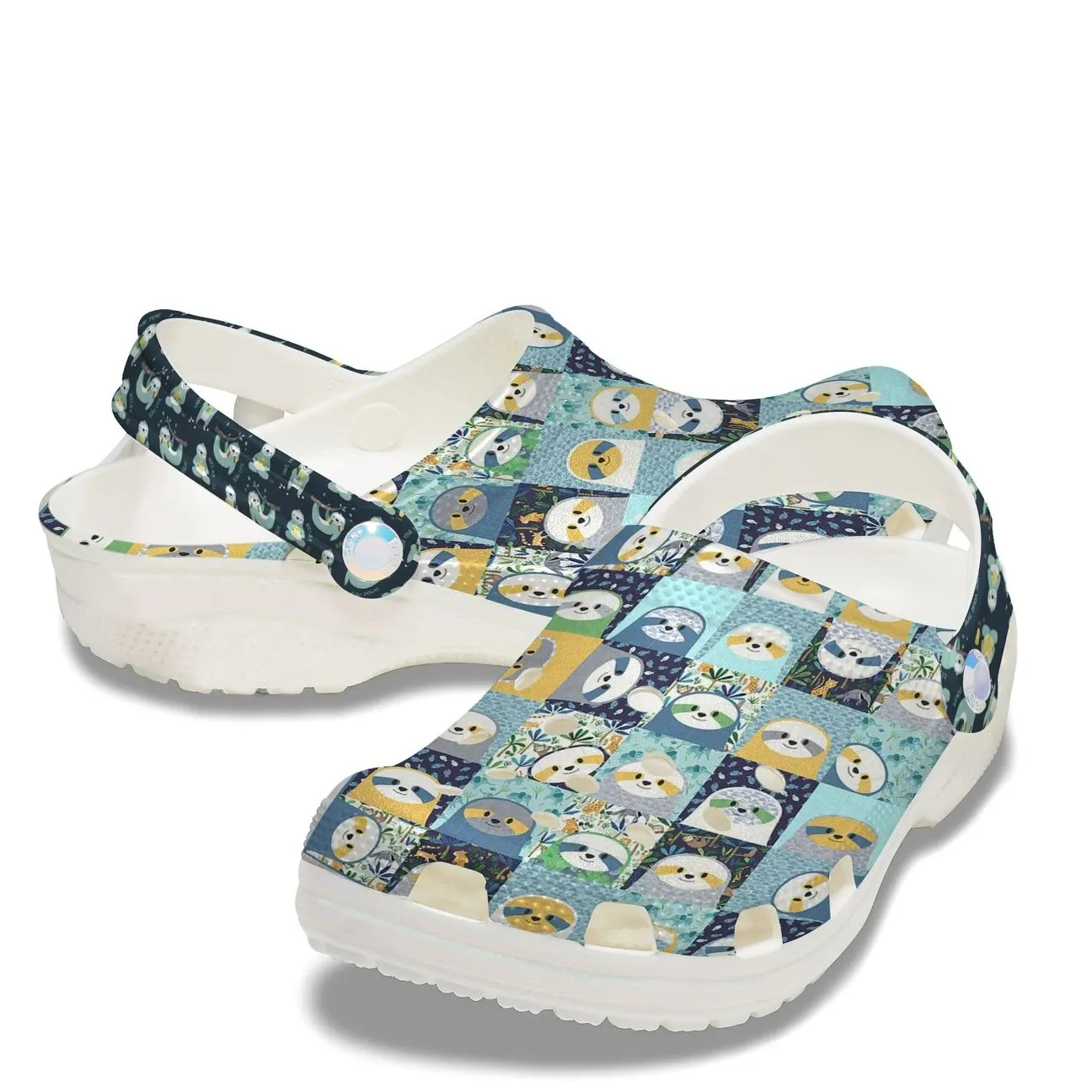 Sloth Personalized Clog Custom Crocs Comfortablefashion Style Comfortable For Women Men Kid Print 3D Cute Sloths Sloth Personalized Clog Custom Crocs Comfortablefashion Style Comfortable For Women Men Kid Print 3D Cute Sloths