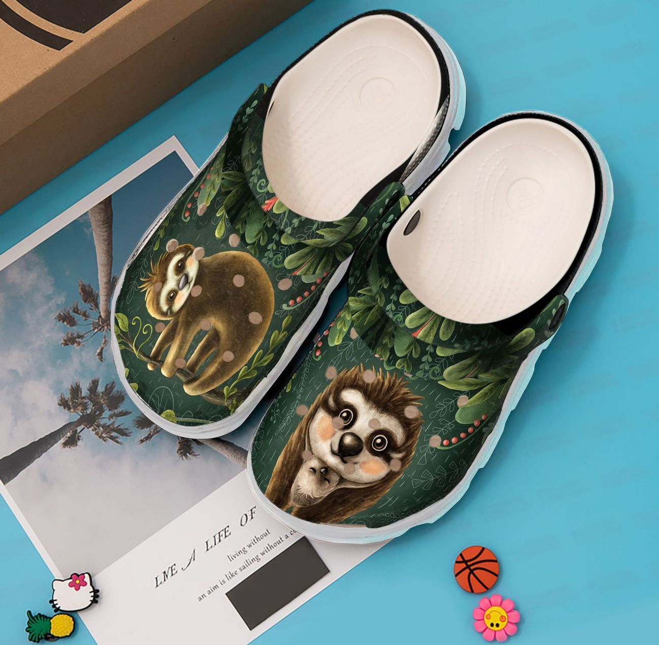 Sloth Personalized Clog Custom Crocs Comfortablefashion Style Comfortable For Women Men Kid Print 3D Sloth Mom Sloth Personalized Clog Custom Crocs Comfortablefashion Style Comfortable For Women Men Kid Print 3D Sloth Mom