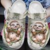 Sloth Personalized Clog Custom Crocs Comfortablefashion Style Comfortable For Women Men Kid Print 3D The Tree