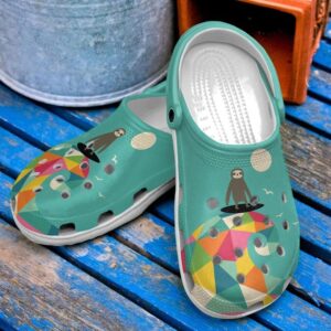 Sloth Surf Up Sku 2228 Crocs Crocband Clog Comfortable For Mens Womens Classic Clog Water Shoes