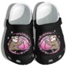 Sloth With Pink Baseballl Ball Crocs Clog Clog Birthday Gift For Women Girl