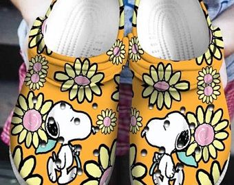 Snoopy Flower Crocs Crocband Clog Clog Comfortable For Mens And Womens Classic Clog Water Shoes Comfortable Snoopy Flower Crocs Crocband Clog Clog Comfortable For Mens And Womens Classic Clog Water Shoes Comfortable
